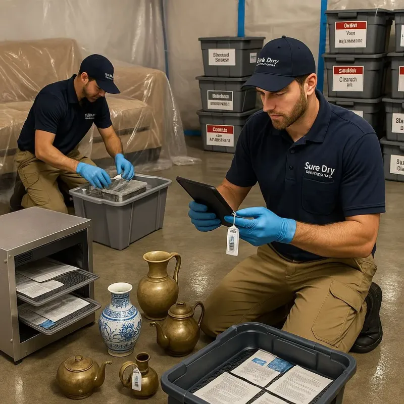 Content Protection and Restoration process in Salton City, CA