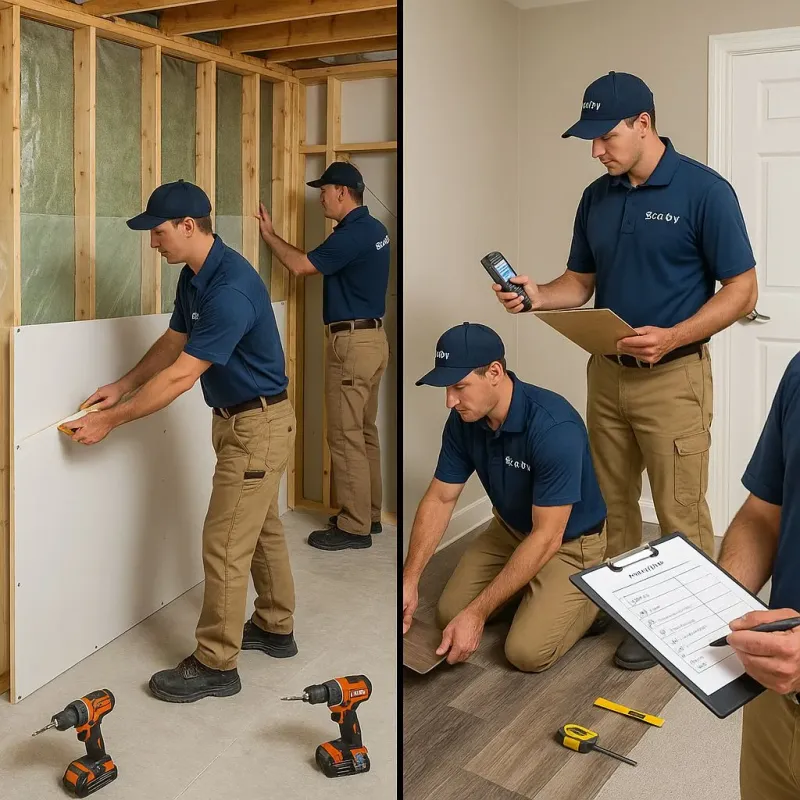 Repairs and Reconstruction process in Salton City, CA